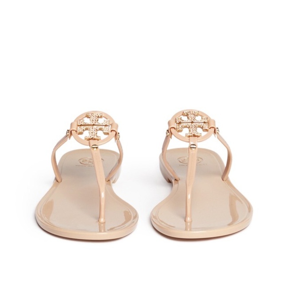 Tory Burch ‘Mini Miller' Crystal Jelly Sandals 8